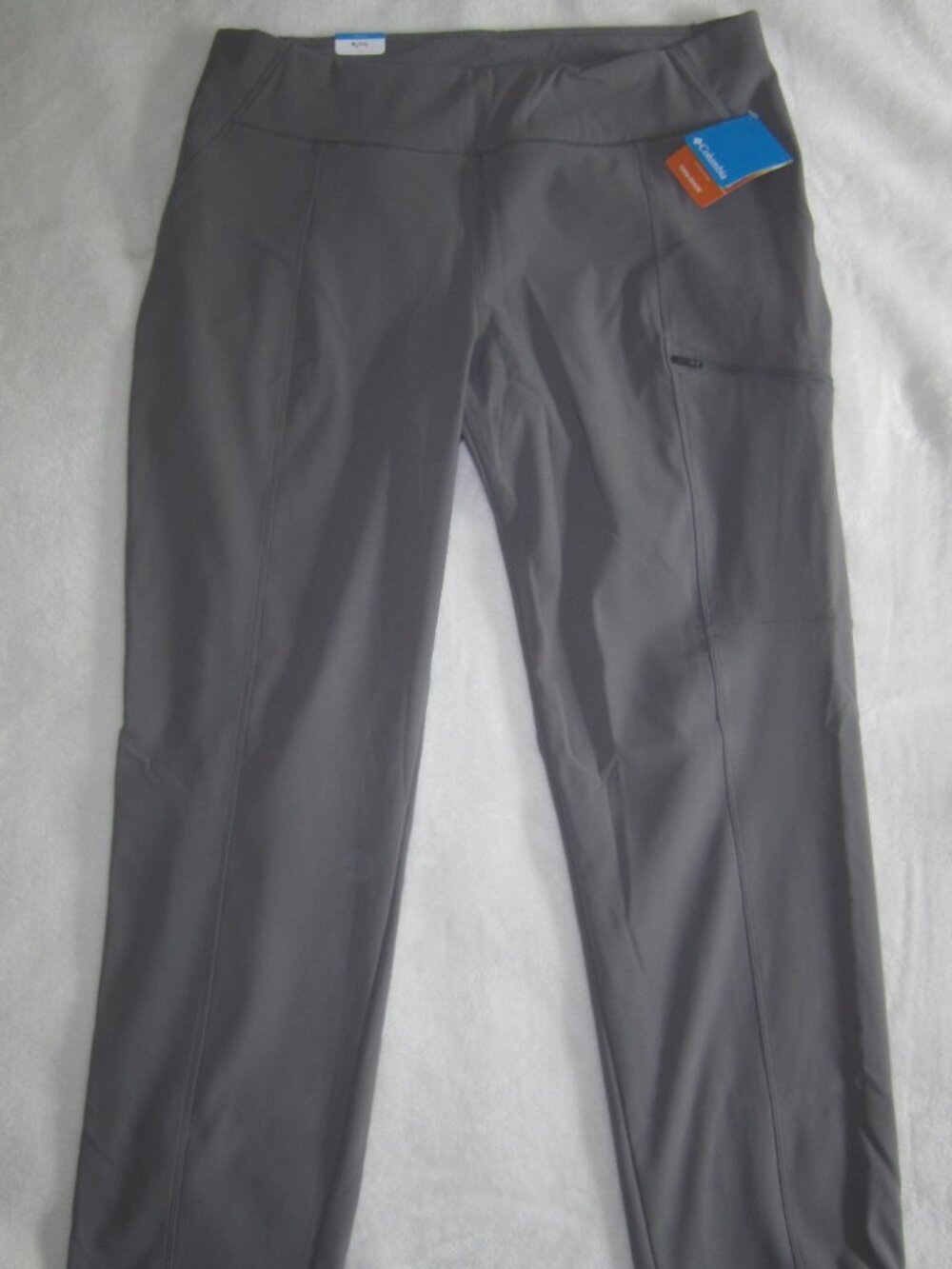NWT COLUMBIA Lined Pants Omni Shield City Grey Women's XXL